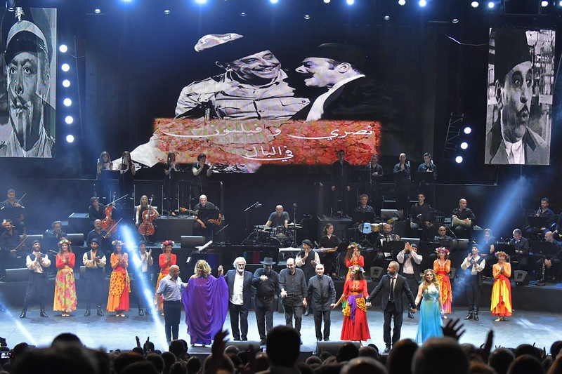 Nasri w Philemon Fil Bal at Byblos Int Festival
